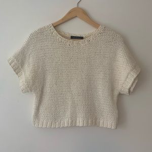 Won Hundred thick knit crop tee